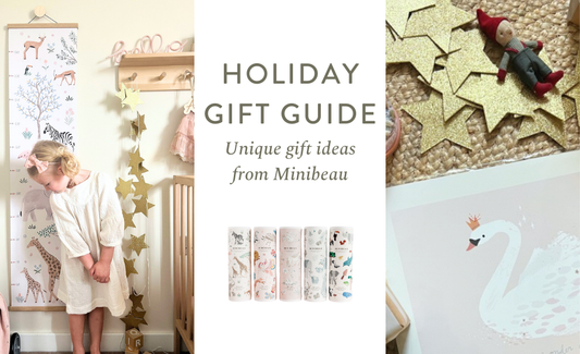 Holiday Gift Guide - unique gift ideas from Minibeau
