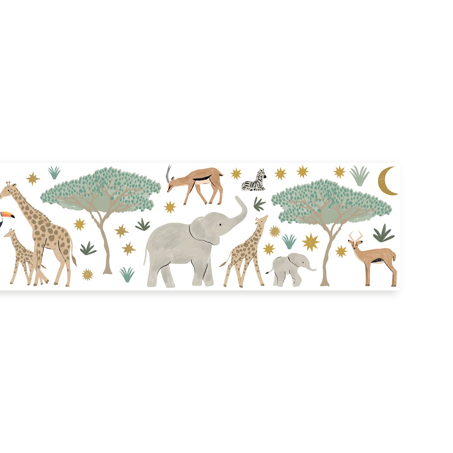 Pretty Serengeti Wall Stickers
