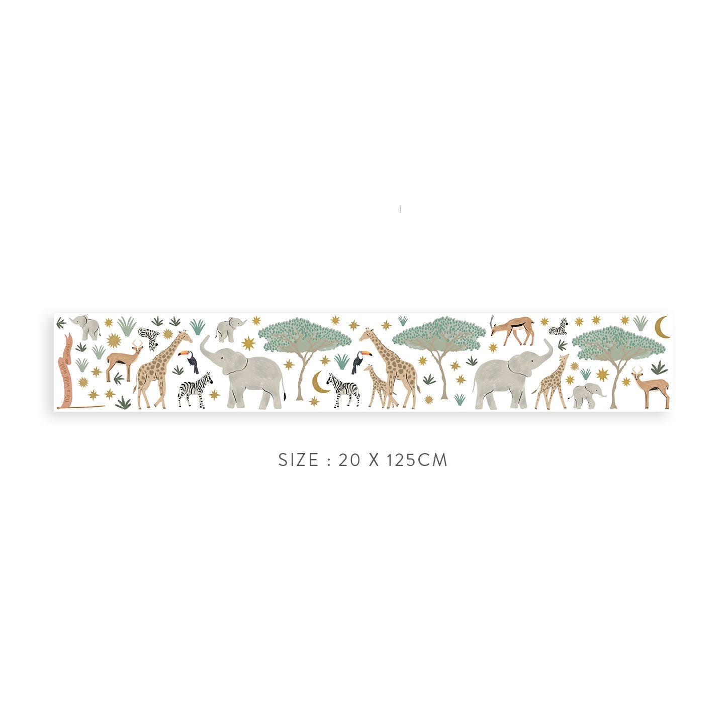 Pretty Serengeti Wall Stickers