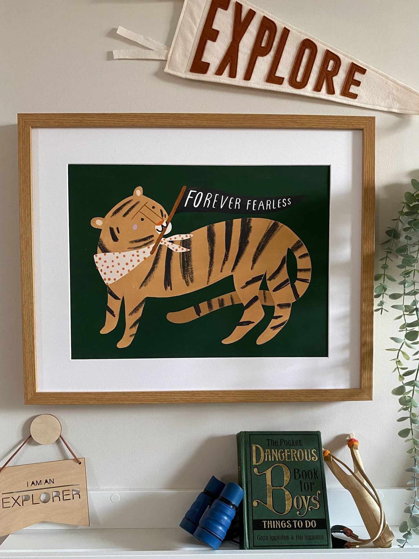 Art Print Forever Fearless Art Print