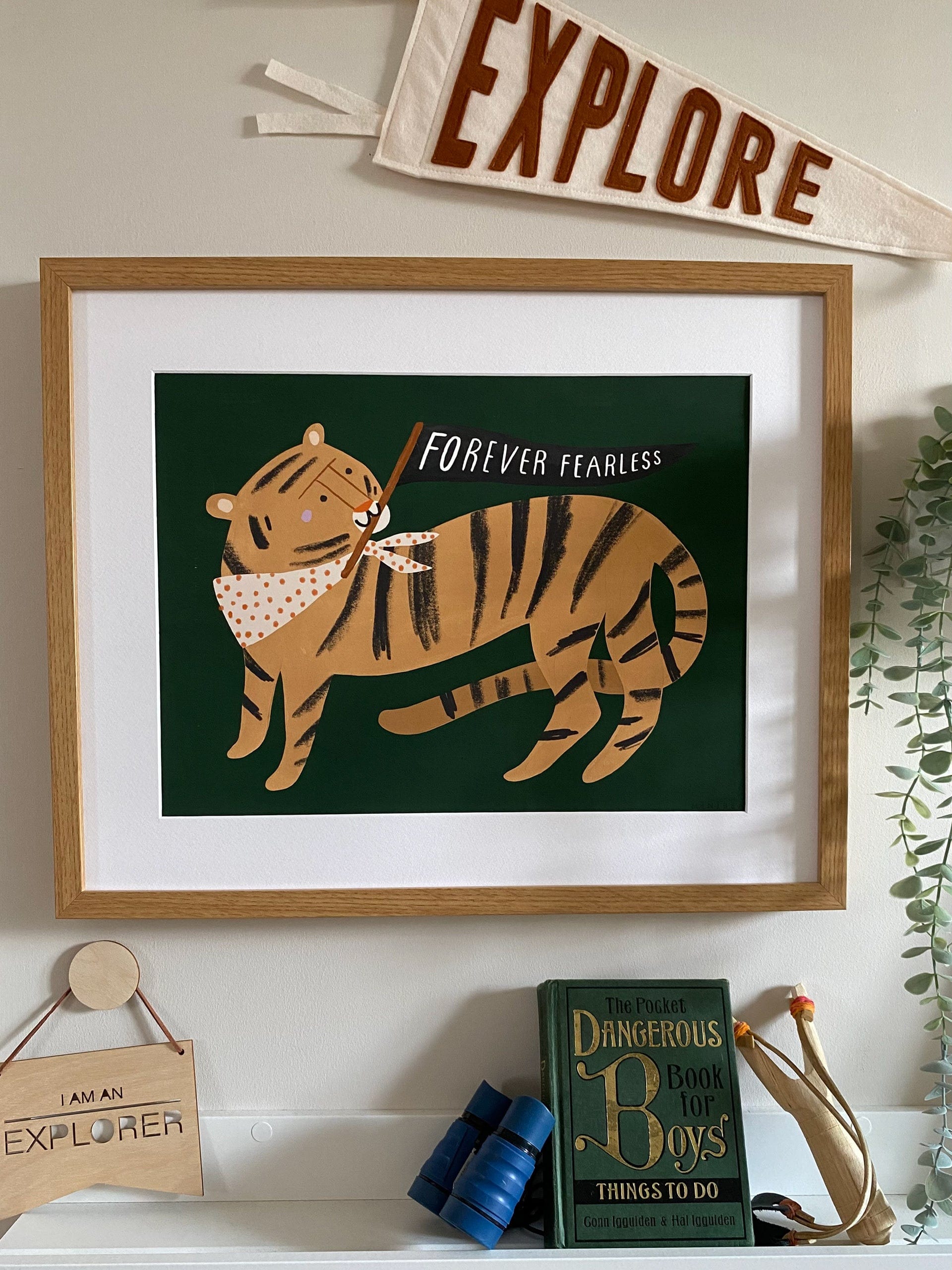 Art Print Forever Fearless Art Print