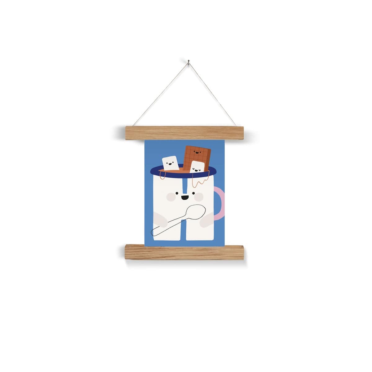 Art Print Happy Alphabet 'H' Art Print - Personalisable