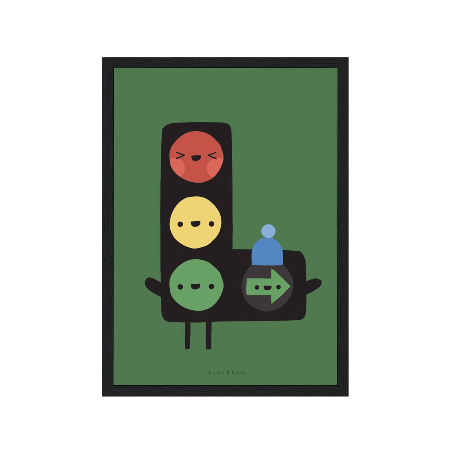 Art Print Happy Alphabet 'L' Art Print - Personalisable