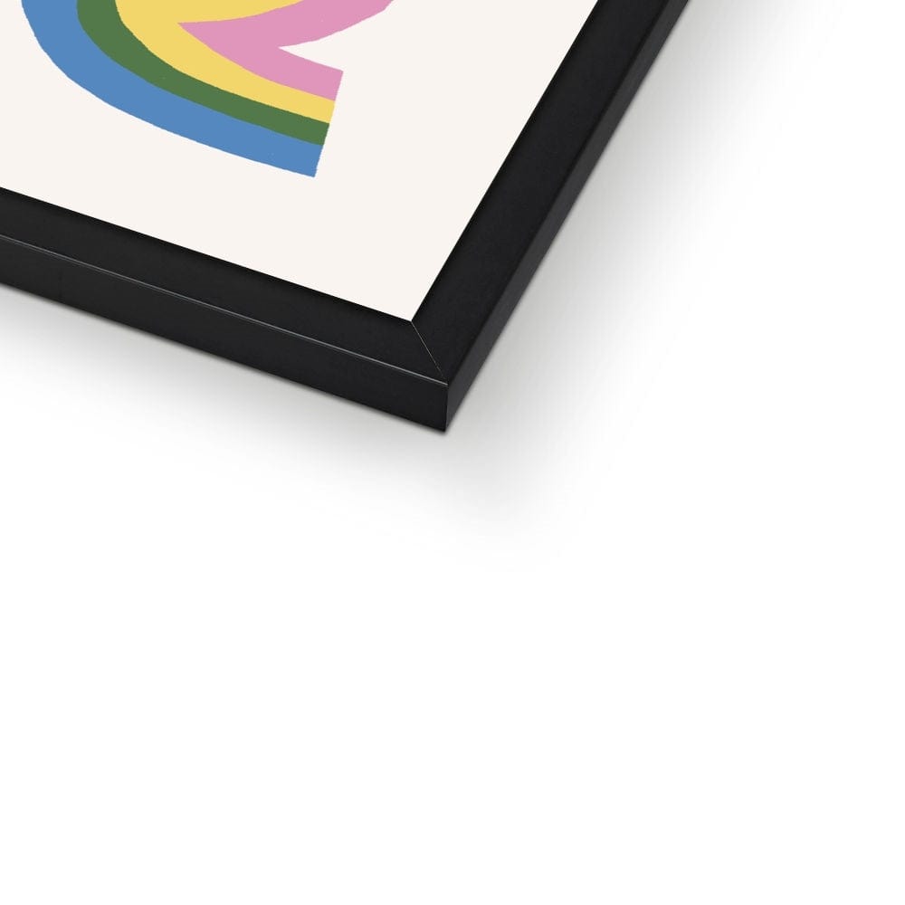 Art Print Happy Alphabet 'Q' Art Print - Personalisable