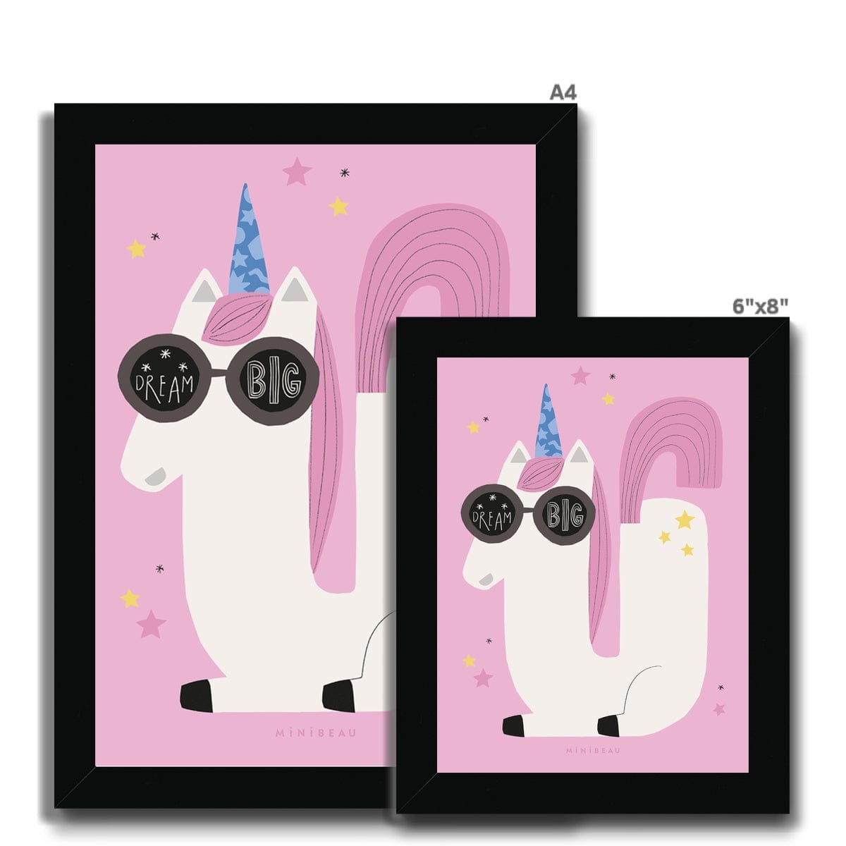 Art Print Happy Alphabet 'U' Art Print - Personalisable