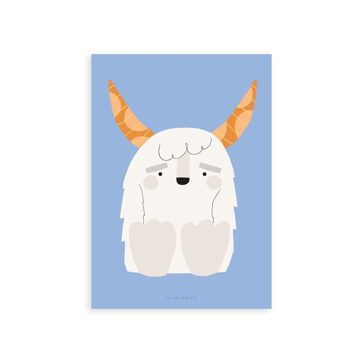 Art Print 15x20cm (6x8") / No Frame Happy Alphabet 'Y' Art Print - Personalisable