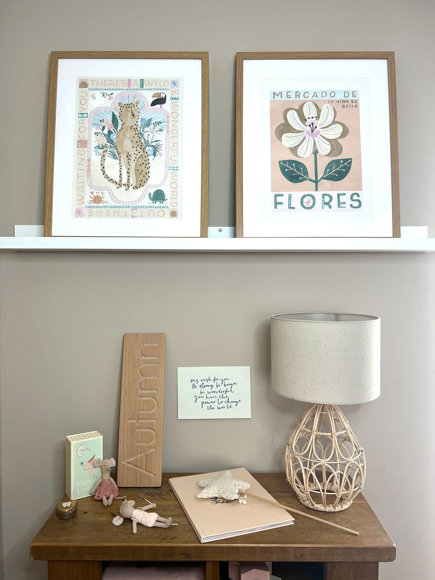 Art Print Mercado De Flores Art Print