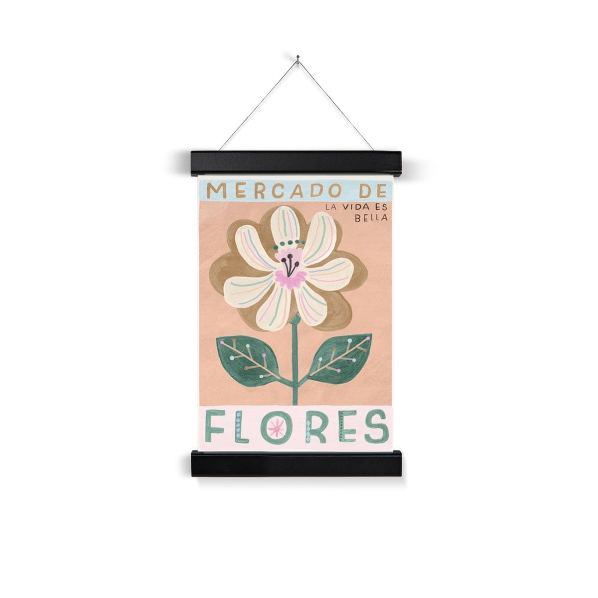 Art Print Mercado De Flores Art Print