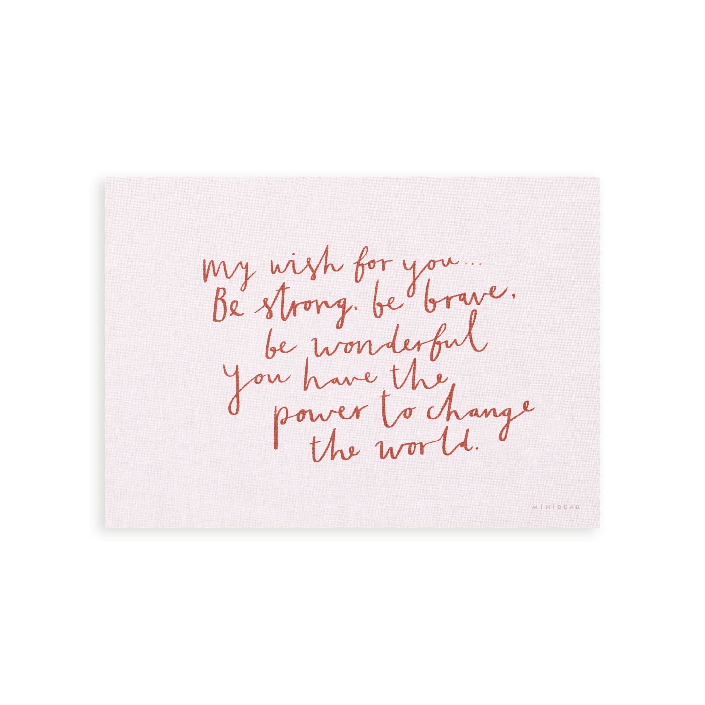 Art Print 15x20 (6x8") My Wish For You Pink Art Print