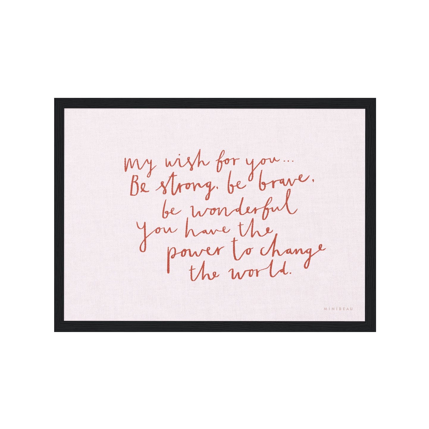Art Print My Wish For You Pink Art Print