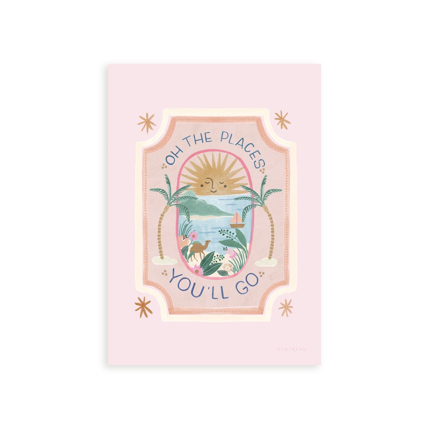 Art Print 15x20cm (6x8") / No Frame Oh, The Places You'll Go Art Print