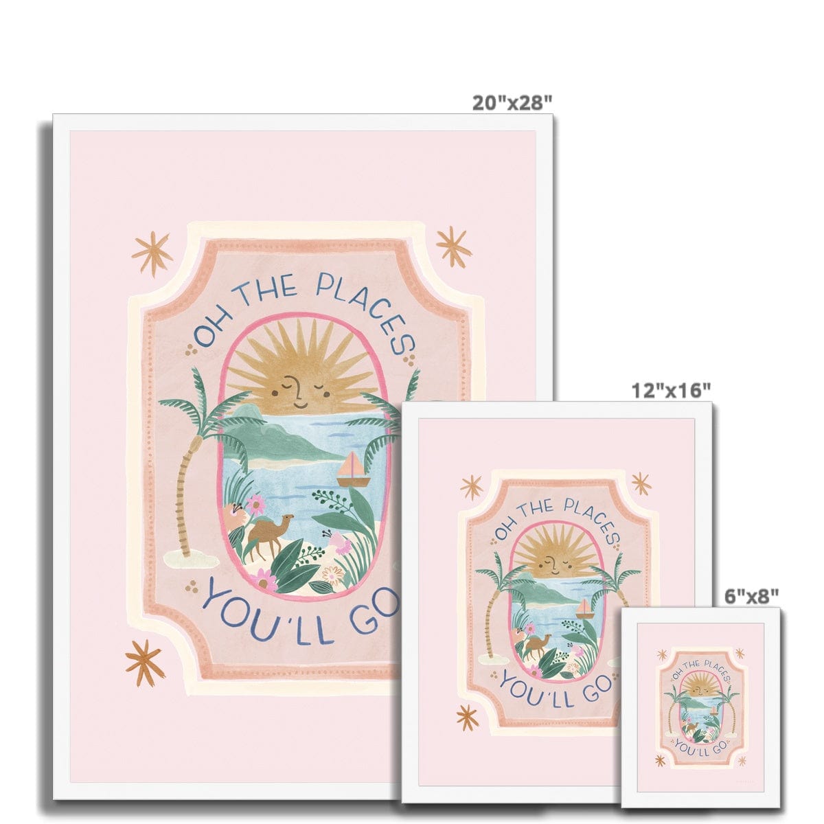 Art Print Oh, The Places You'll Go Art Print
