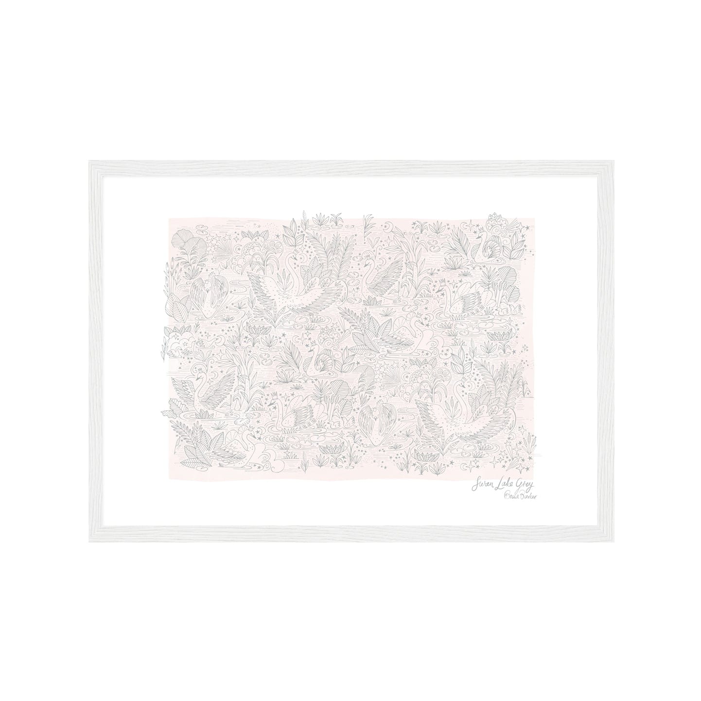 Art Print Swan Lake Art Print