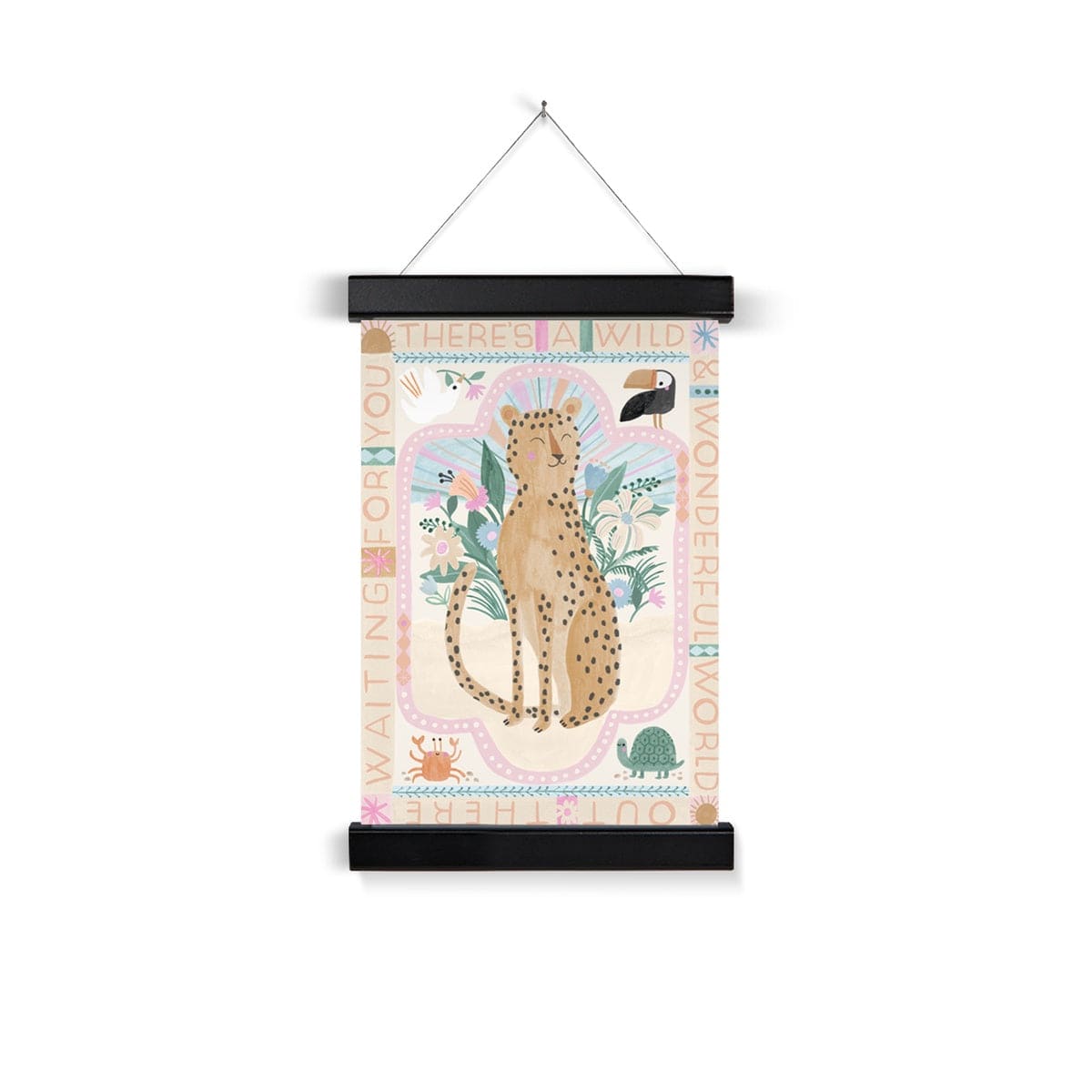 Art Print Wild, Wonderful World Leopard Print