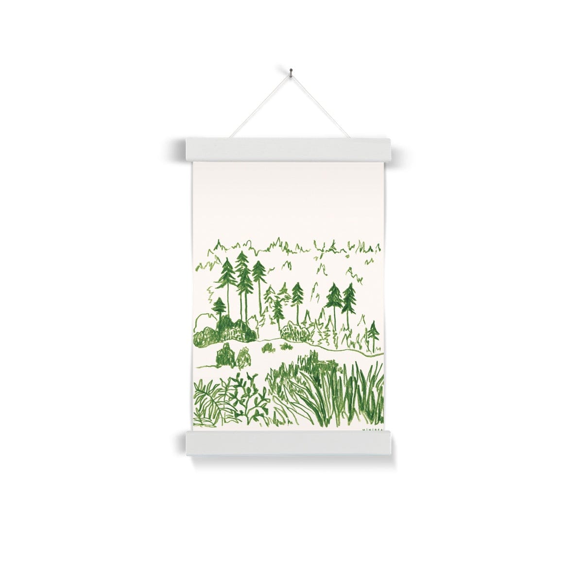 Woods Art Print