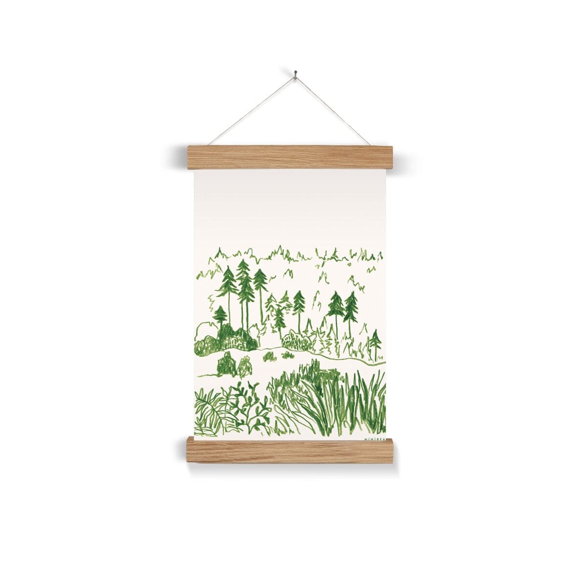 Woods Art Print