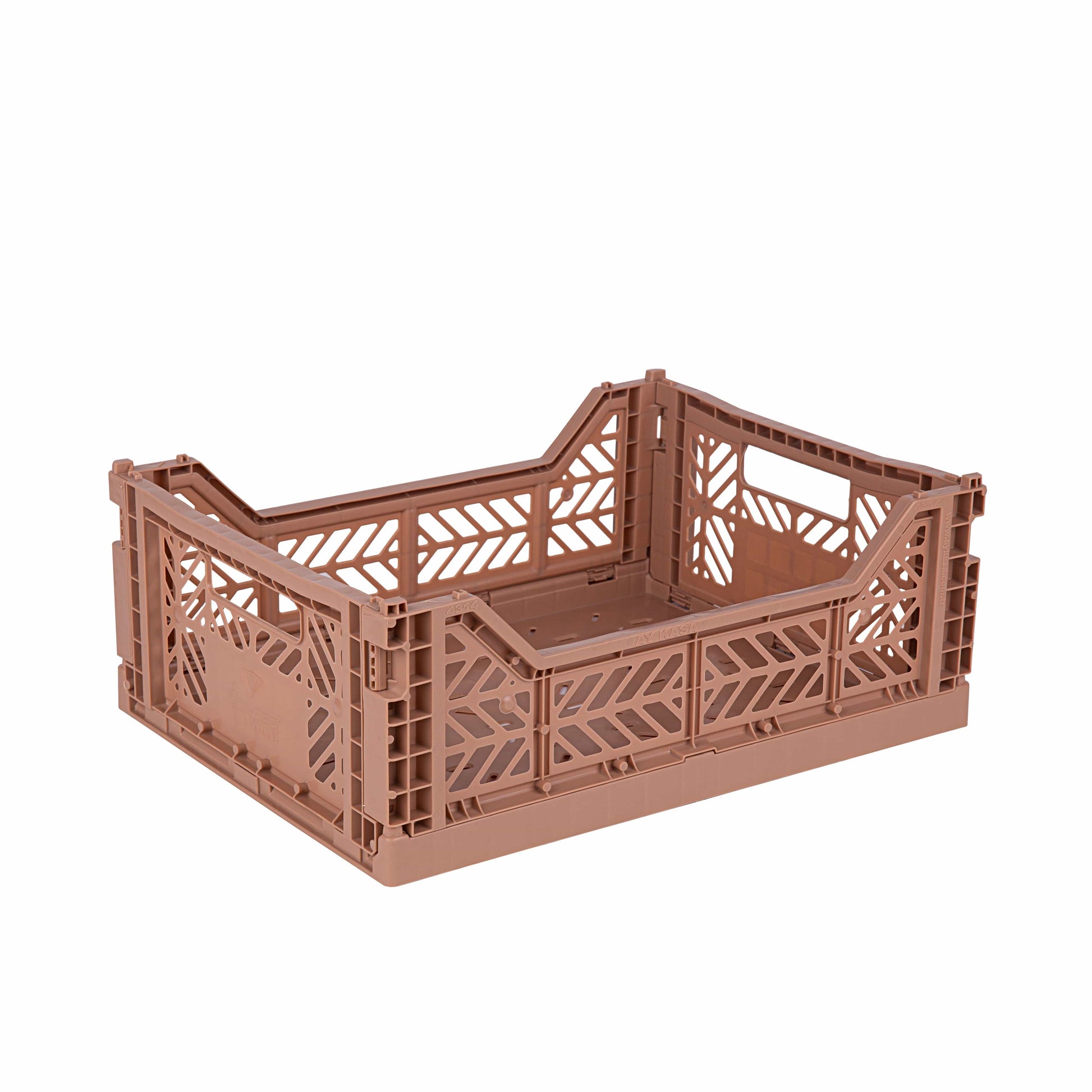 Folding Crate Aykasa Midi Folding Crate - Warm Taupe