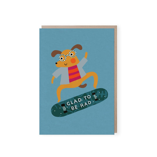 Greeting Card Rad Dog Greeting Card