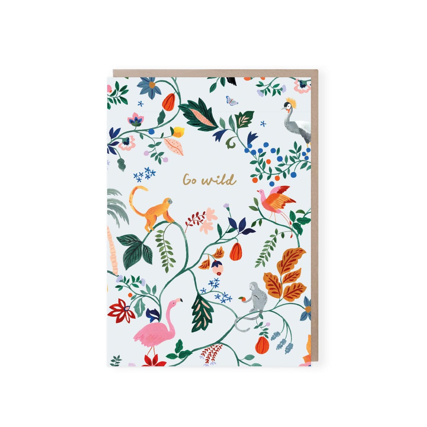 Greeting Card Utopia Menagerie Greeting Card