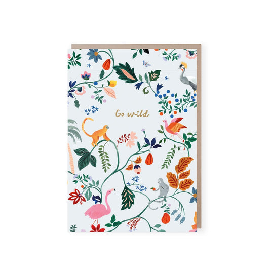 Greeting Card Utopia Menagerie Greeting Card