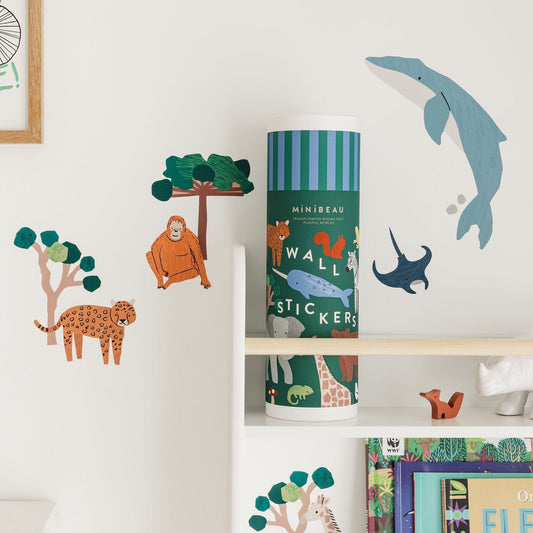 Wall Stickers Animals of the World Wall Stickers