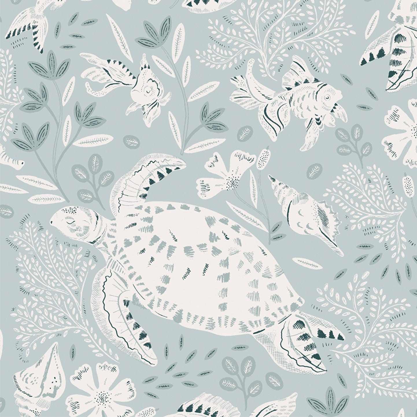 Wallpaper Roll 70cm x 10m Days At The Bay Wallpaper