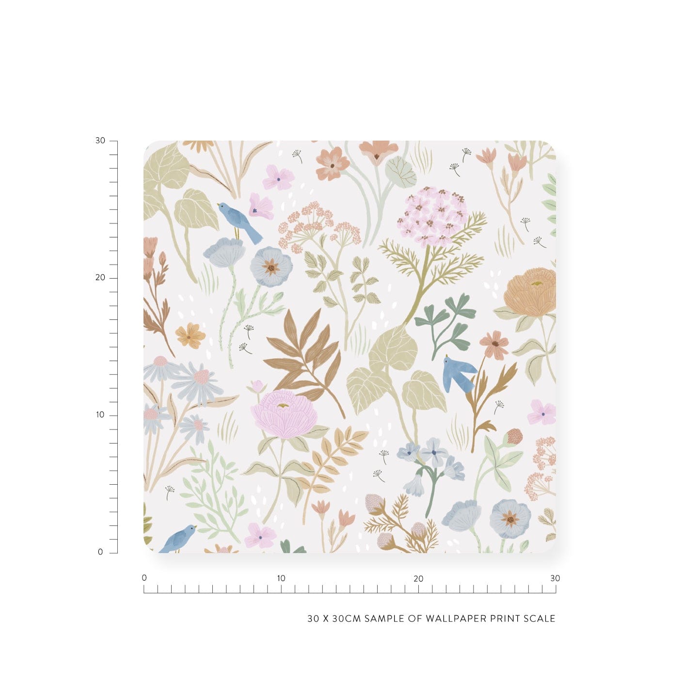 Wallpaper Dreamy Floral Wallpaper