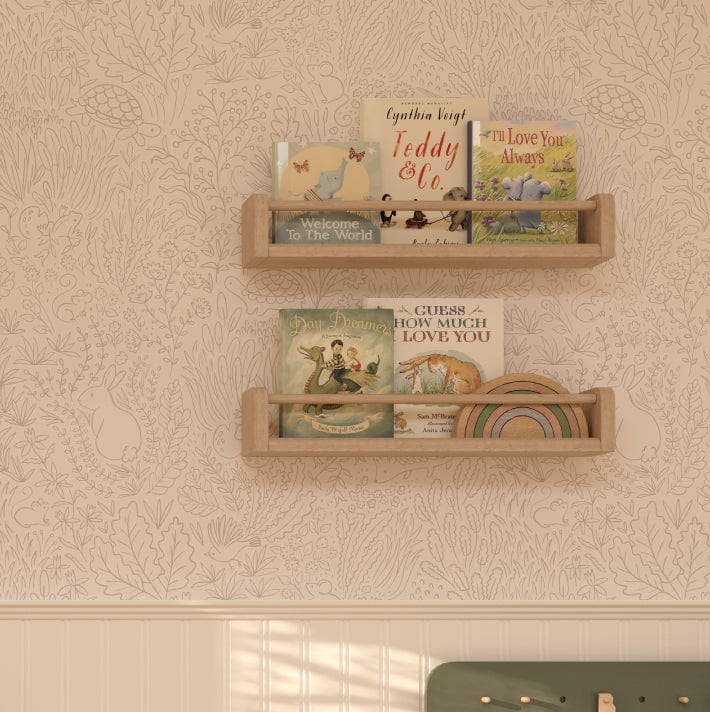 Wallpaper Garden Doodles Grey Wallpaper