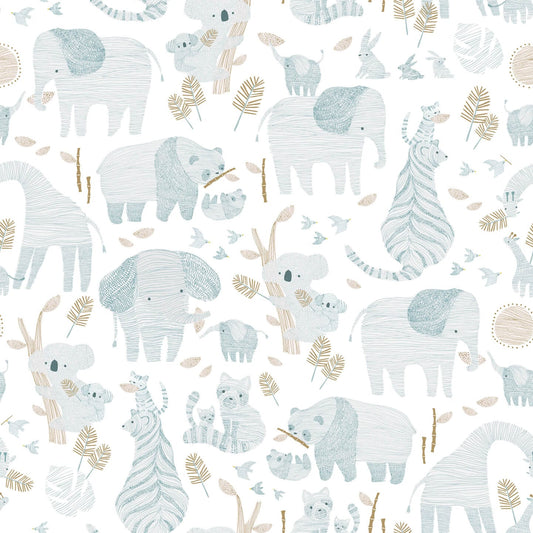 Wallpaper Stripey Safari Wallpaper