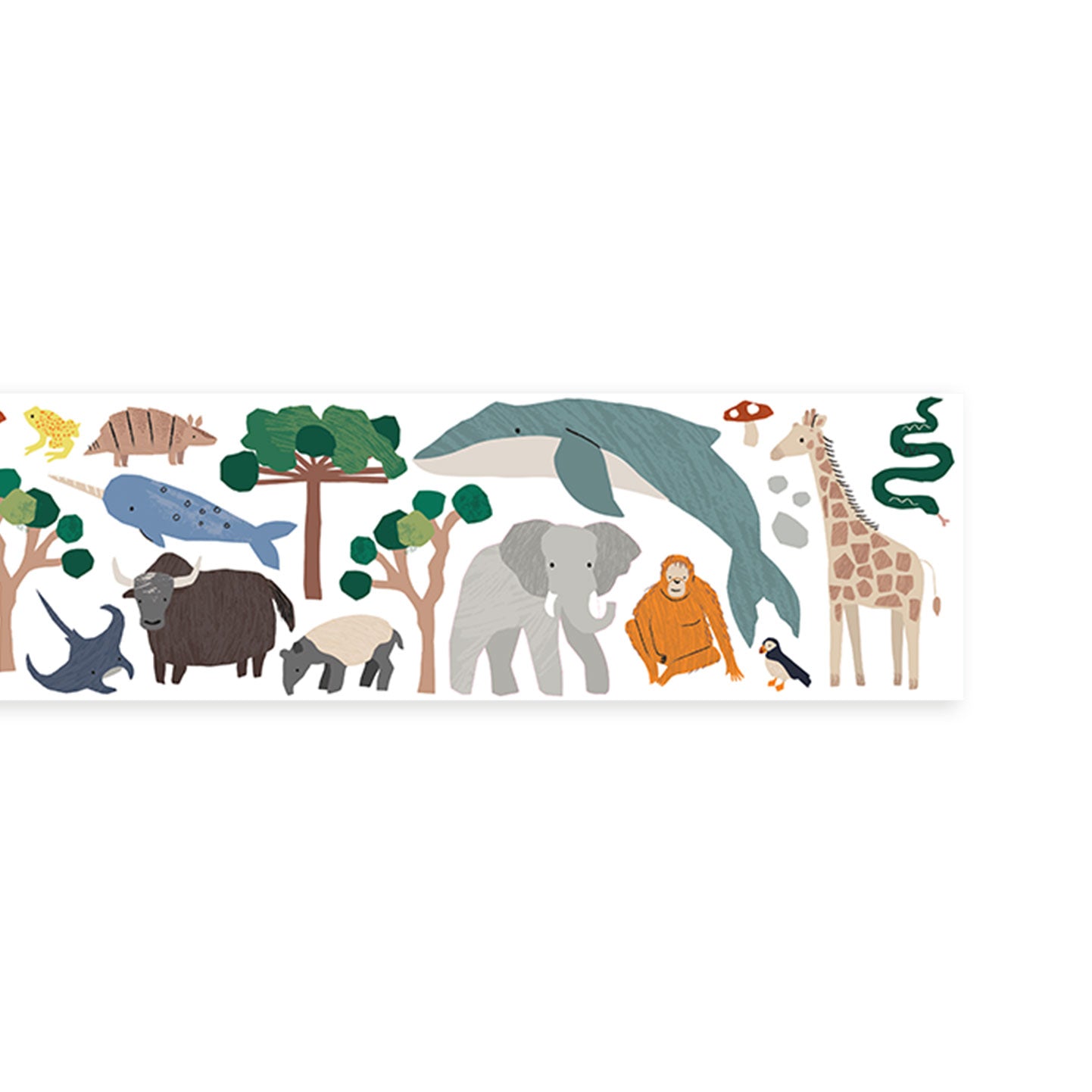 Animals of the World Wall Stickers