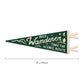 Wild Wanderer Flag Wall Decal - Green
