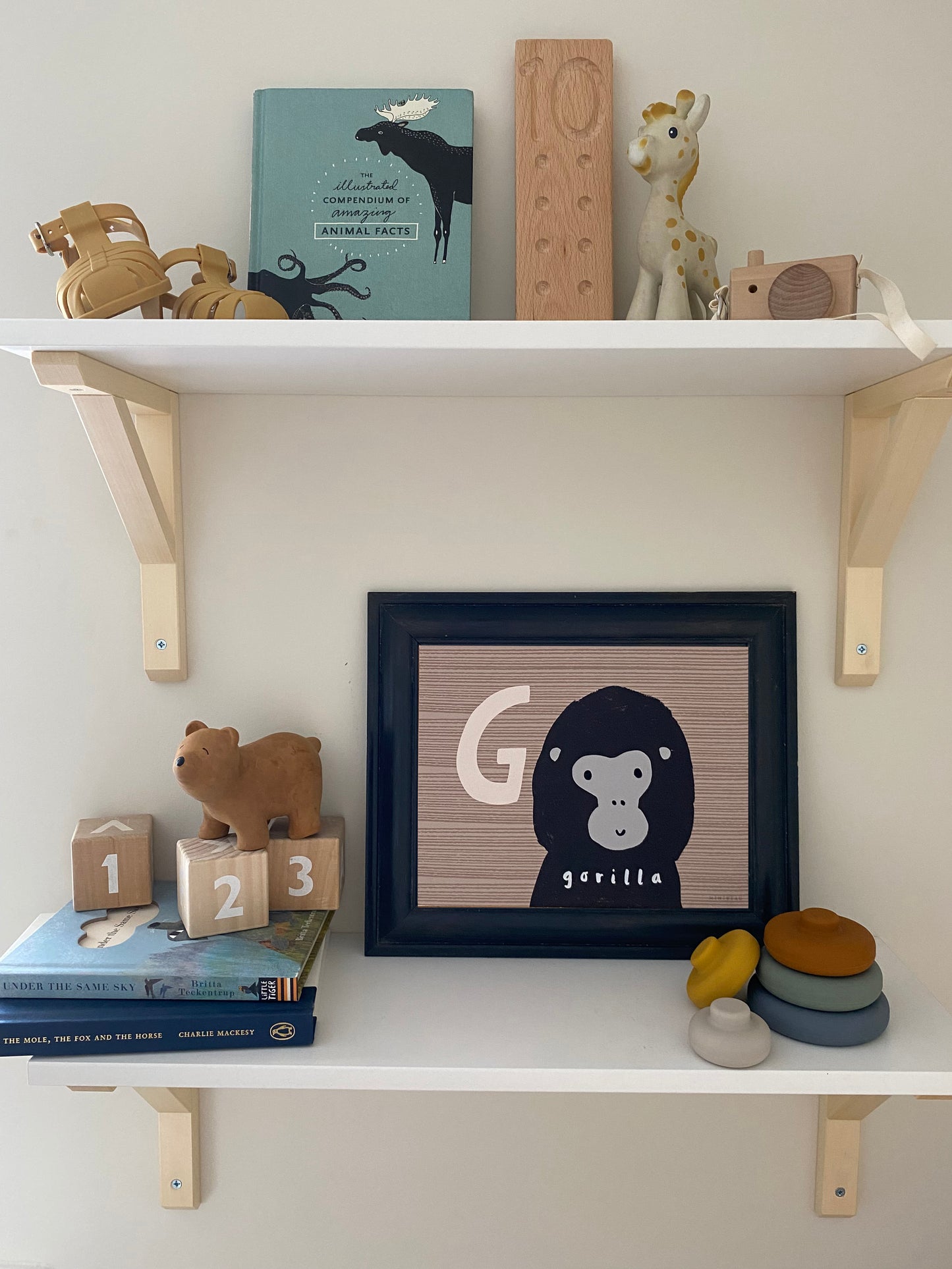 Art Print G Is For Gorilla Art Print