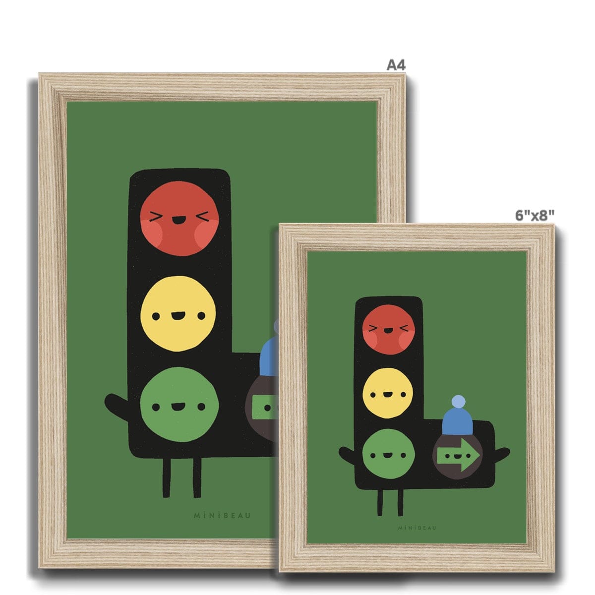 Art Print Happy Alphabet 'L' Art Print - Personalisable