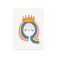 Art Print 15x20cm (6x8") / No Frame Happy Alphabet 'Q' Art Print - Personalisable