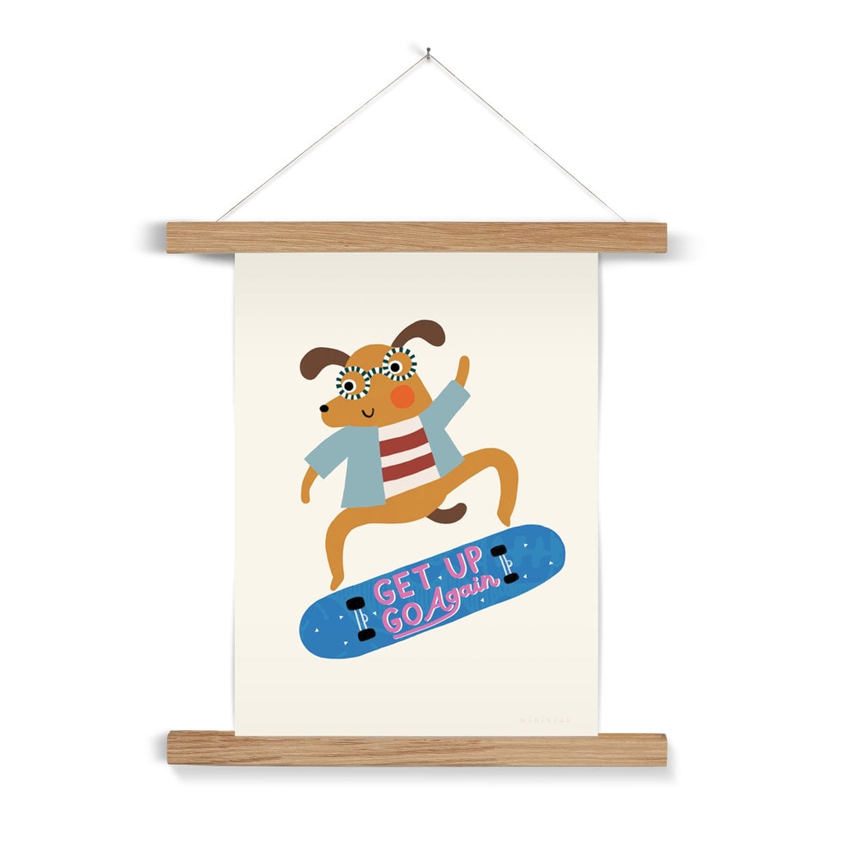 Rad Dog Art Print