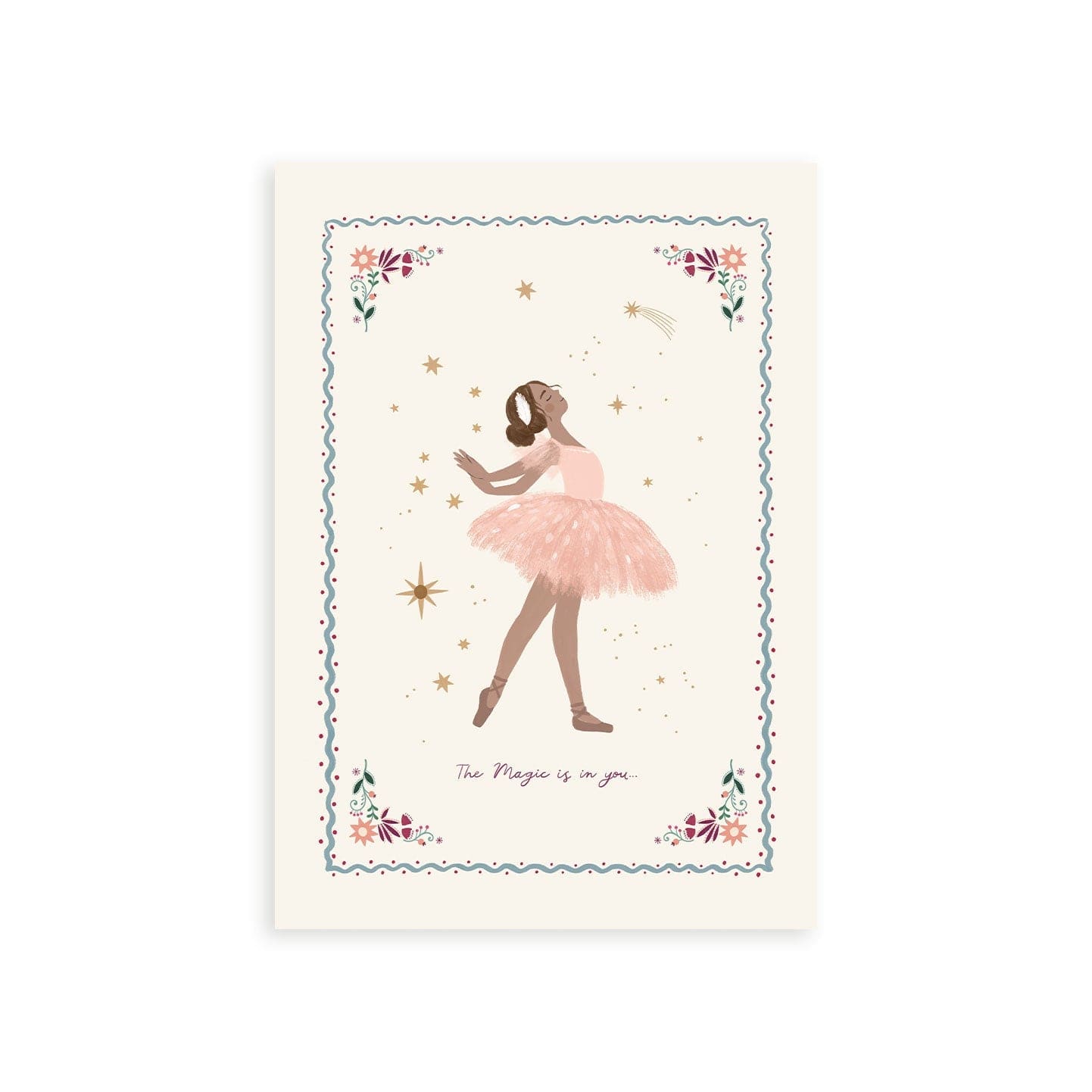 Art Print Margot / 15x20cm (6x8") / No Frame The Magic is in You Ballerina Art Print