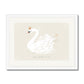 The Wonder Of You Swan Art Print