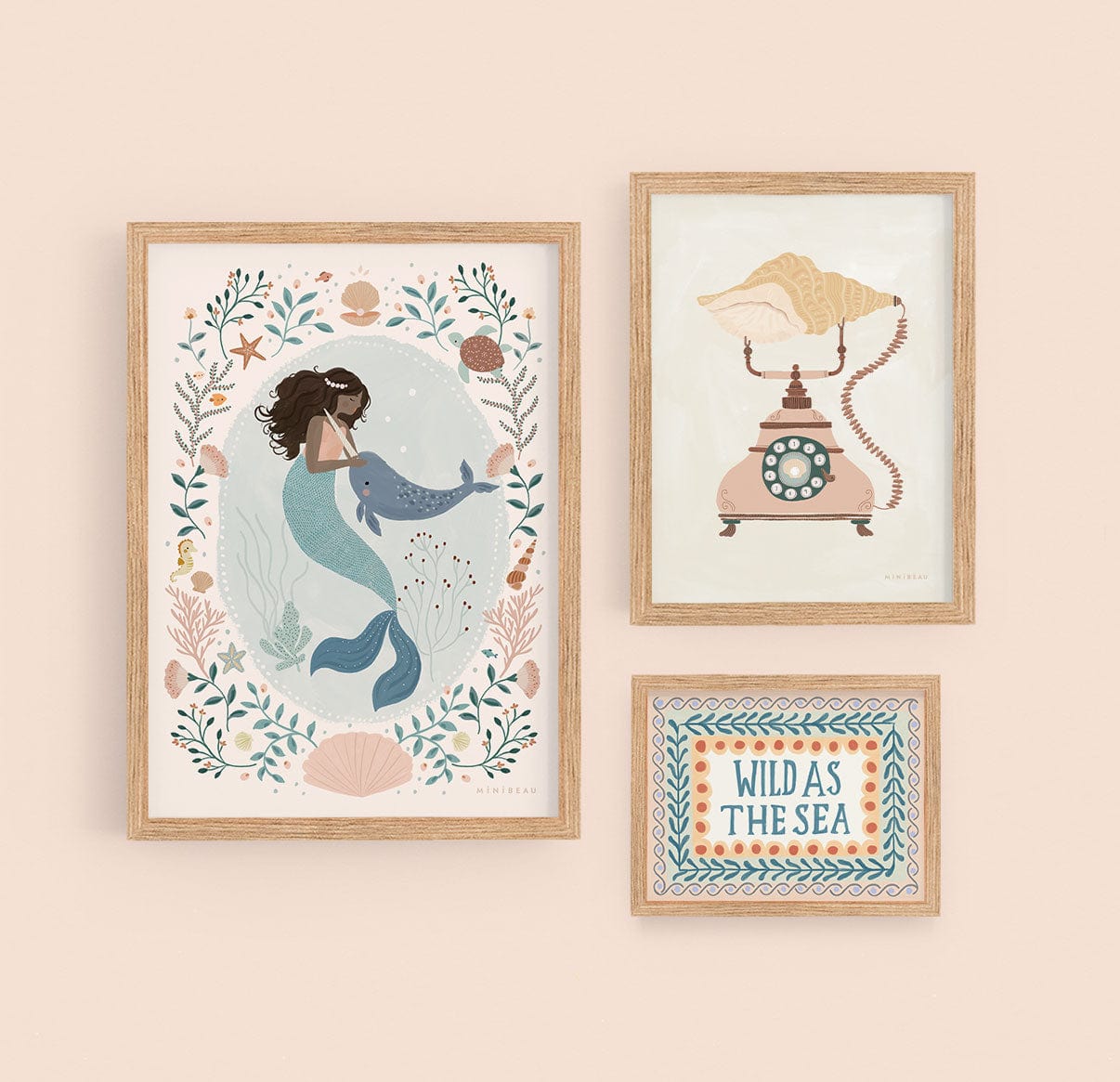 Art Print Wild as the Sea Gallery Wall