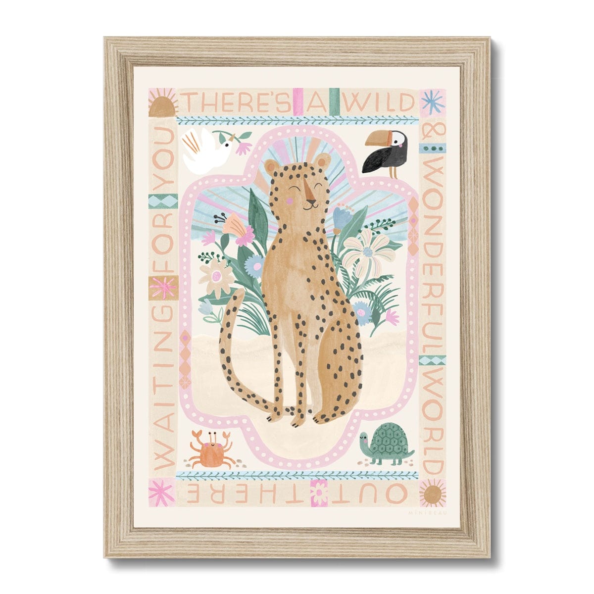 Wild, Wonderful World Leopard Print
