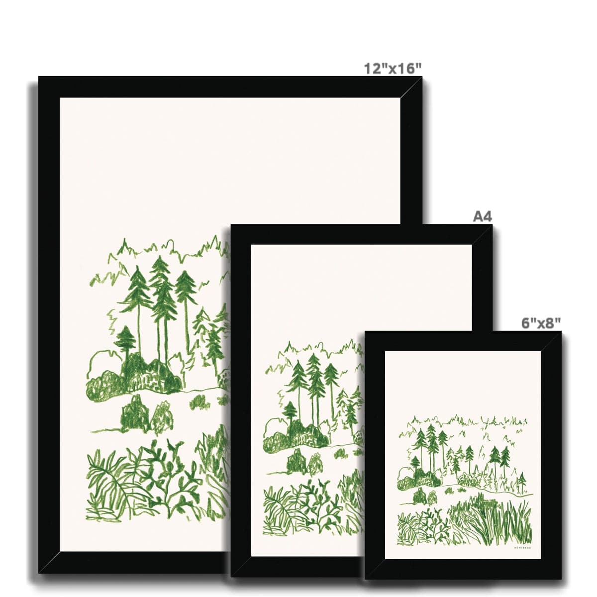 Art Print Woods Art Print