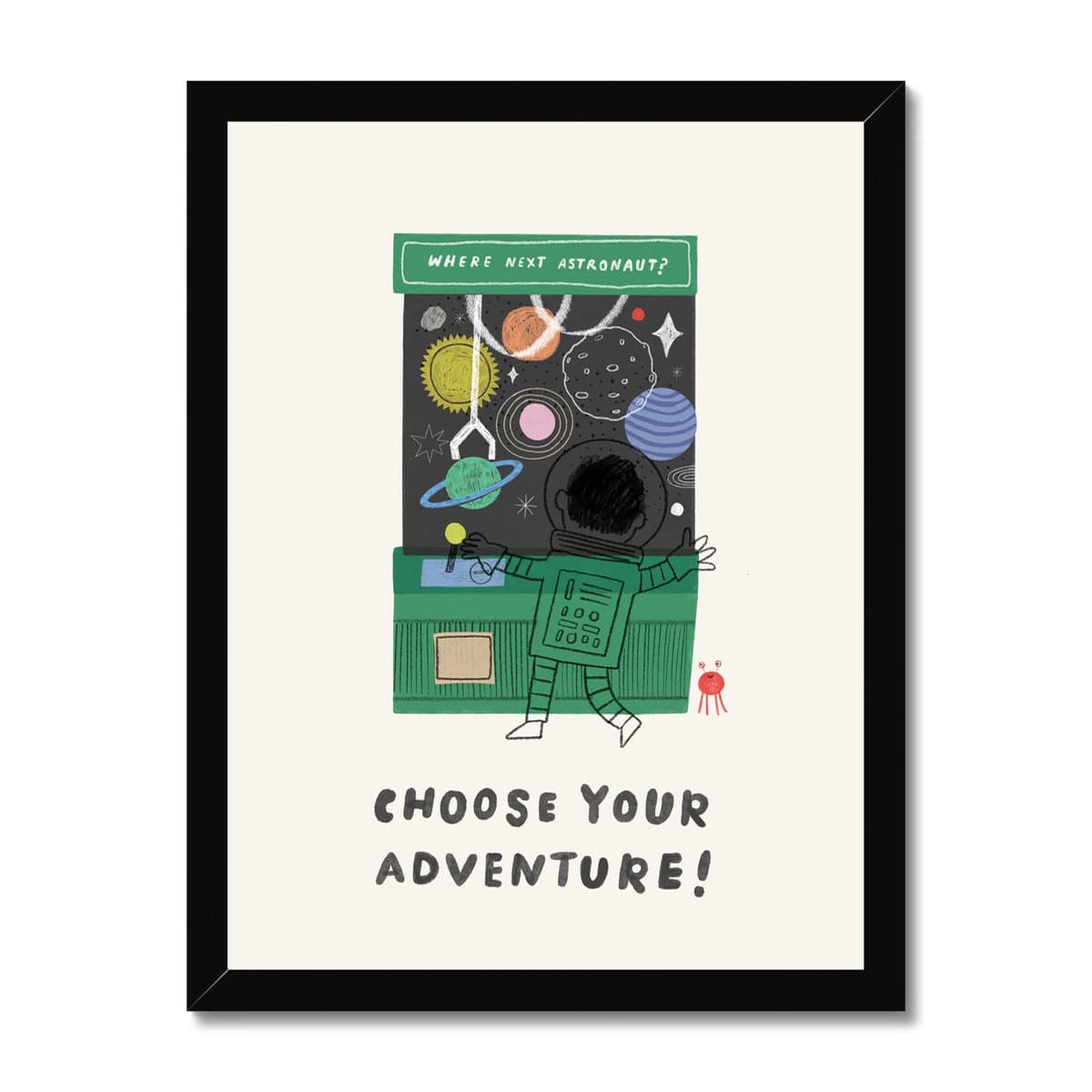 Choose Your Adventure Space Art Print