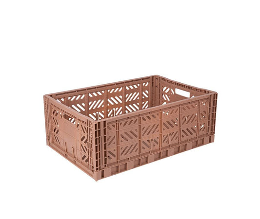 Folding Crate Aykasa Maxi Folding Crate - Warm Taupe