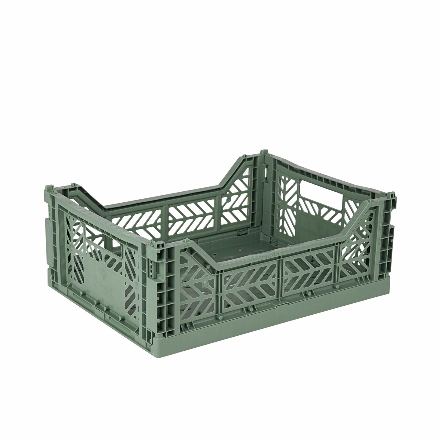 Folding Crate Aykasa Midi Folding Crate - Almond Green