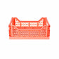 Folding Crate Aykasa Midi Folding Crate - Salmon Pink