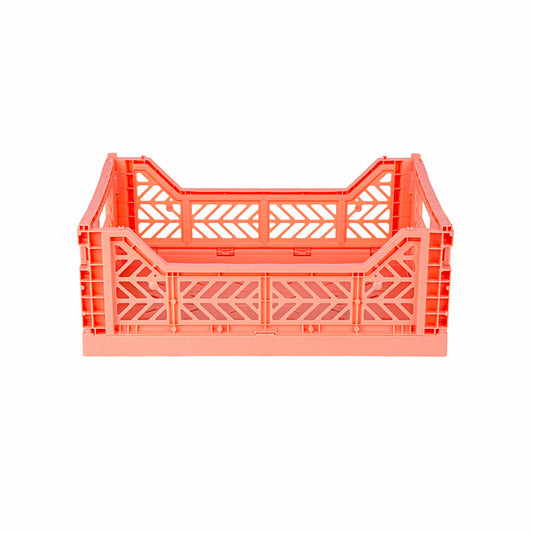 Folding Crate Aykasa Midi Folding Crate - Salmon Pink