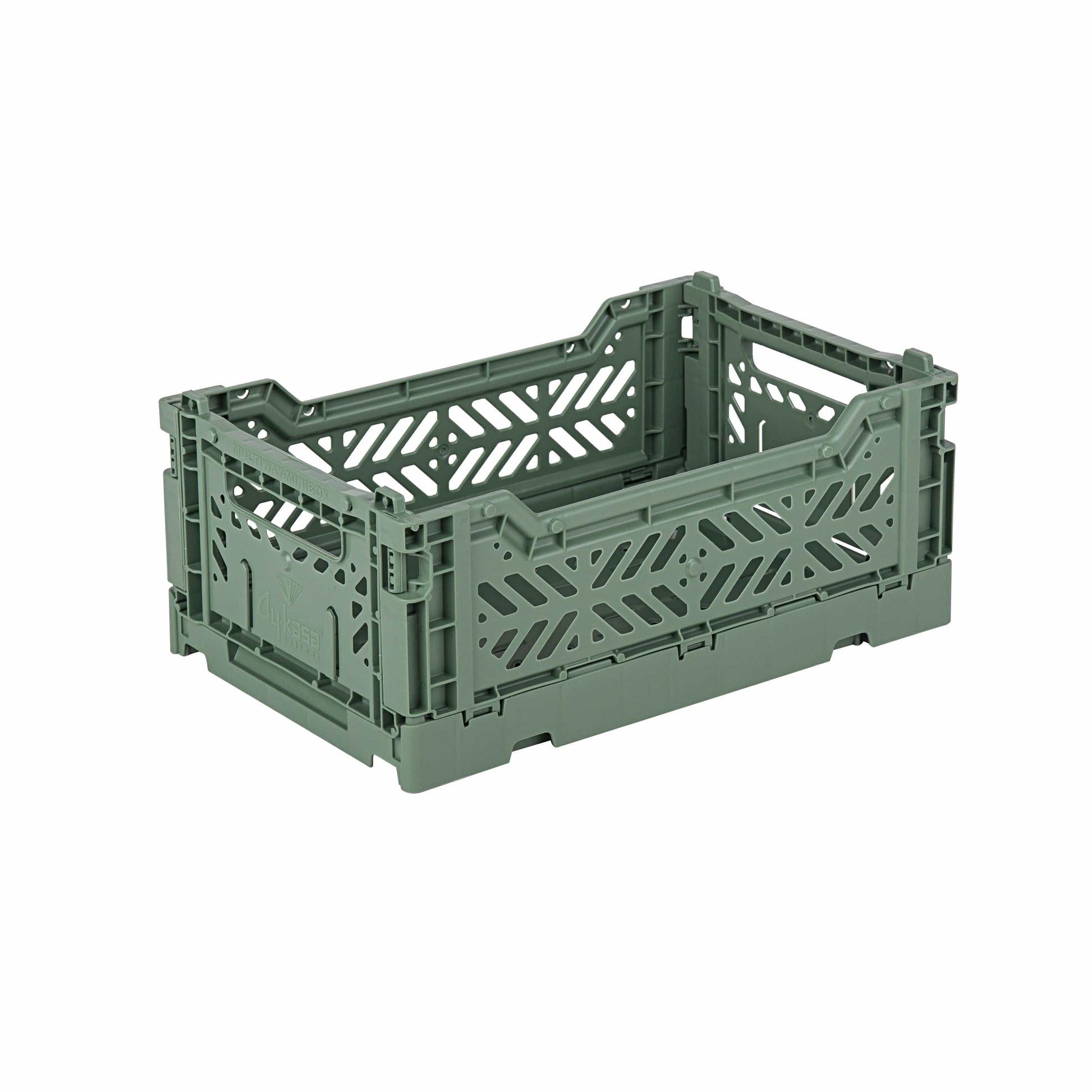 Folding Crate Aykasa Mini Folding Crate - Almond Green