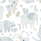 Wallpaper Roll 70cm x 10m Stripey Safari Wallpaper